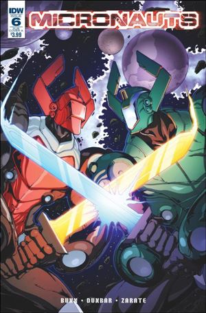 Micronauts (2016) issue 6-B Andrew Griffith Subscription Cover