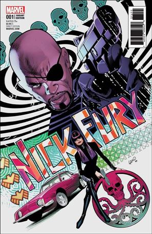 Nick Fury issue 1-E Greg Land 1:25 Cover