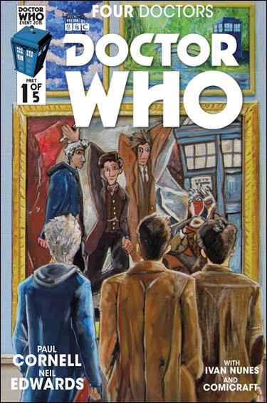 Doctor Who Event 2015: Four Doctors issue 1-R Twilight Comics Exclusive Wraparound Cover 1/1000