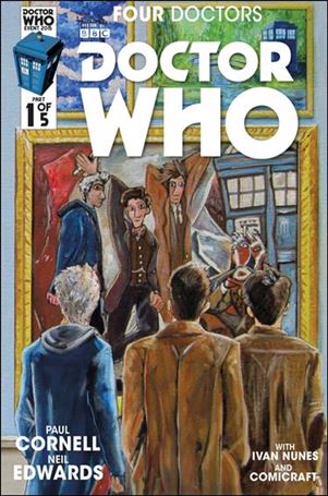 Doctor Who Event 2015: Four Doctors issue 1-R Twilight Comics Exclusive Wraparound Cover 1/1000