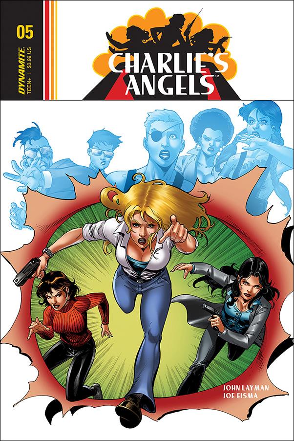Charlie's Angels issue 5 Vicente Cifuentes Cover
