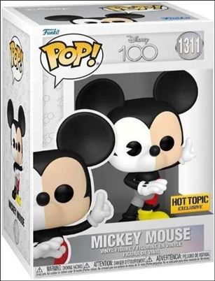 POP! Disney figure 1311 Mickey Mouse Hot Topic Exclusive