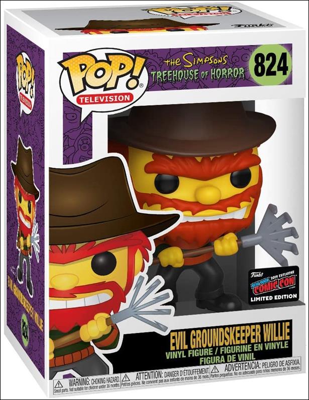 POP! Television figure 824 Evil Groundskeeper Willie