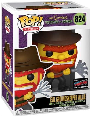 POP! Television figure 824 Evil Groundskeeper Willie