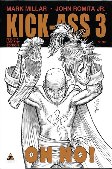 Kick-Ass 3 issue 7-C John Romita Jr. 1:50 Sketch Cover