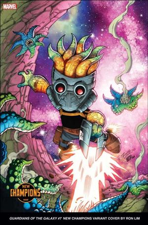 Guardians of the Galaxy (2023) issue 7-C Ron Lim New Champions Cover
