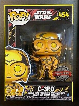 POP! Star Wars figure 454 C-3PO (Retro Series)