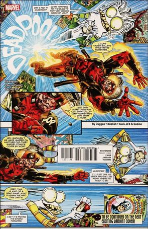 Deadpool (2016) issue 11-C Scott Koblish Secret Comic Cover