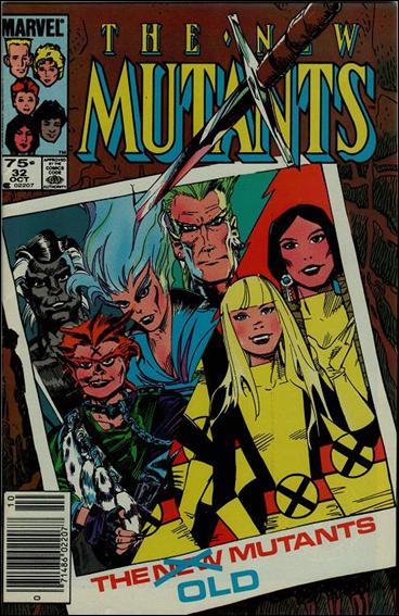New Mutants (1983) issue 32-B Canadian Price Cover
