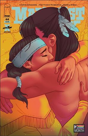 Manifest Destiny issue 44-B Pride Month Cover