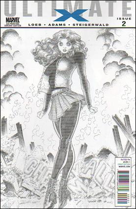 Ultimate X issue 2-C Sketch Cover (3rd Printing)
