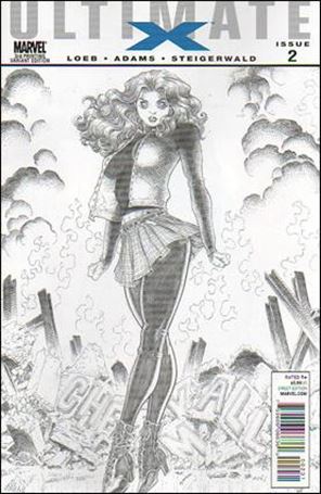 Ultimate X issue 2-C Sketch Cover (3rd Printing)