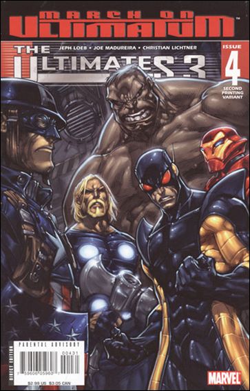 Ultimates 3 issue 4-C Joe Madureira Cover (2nd Printing)
