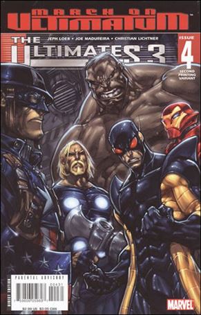 Ultimates 3 issue 4-C Joe Madureira Cover (2nd Printing)