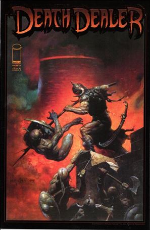 Frank Frazetta's Death Dealer (2007) issue 5-D 2nd Printing Cover