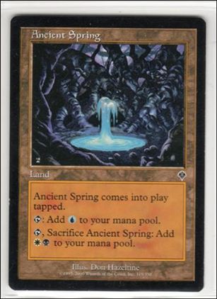 Magic the Gathering: Invasion (Base Set) card 319 Ancient Spring
