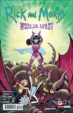 Rick and Morty: Worlds Apart issue 3 Tony Fleecs Cover