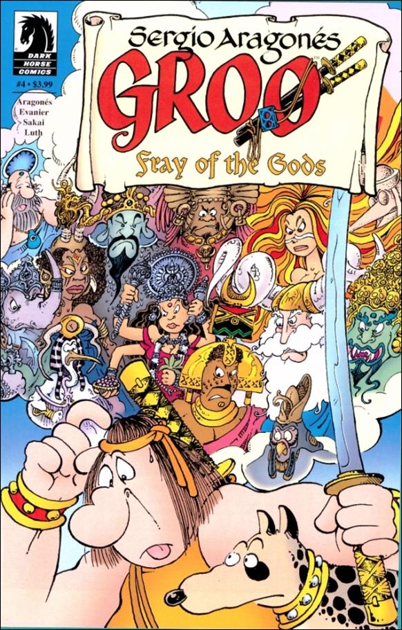 Sergio Aragones' Groo: Fray of the Gods issue 4 Sergio Aragones Cover