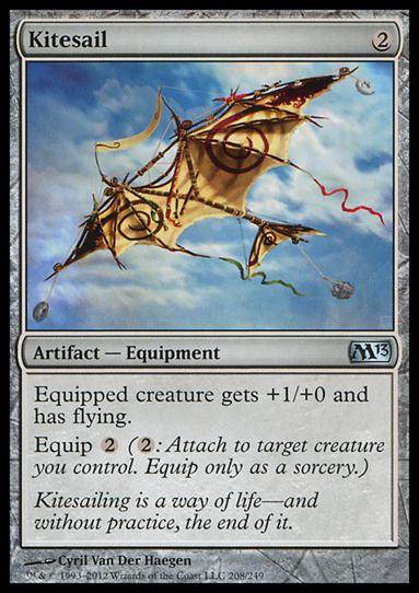 Magic the Gathering: 2013 Core Set (Base Set) card 208 Kitesail