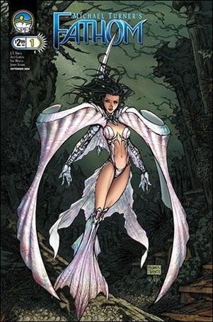 Michael Turner's Fathom (2008) issue 1-C Michael Turner Cover
