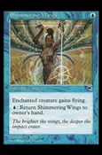 Magic the Gathering: Tempest (Base Set) card 87 Shimmering Wings