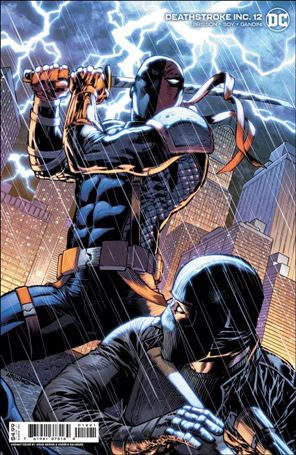 Deathstroke Inc. issue 12-B Jesús Merino Cardstock Cover
