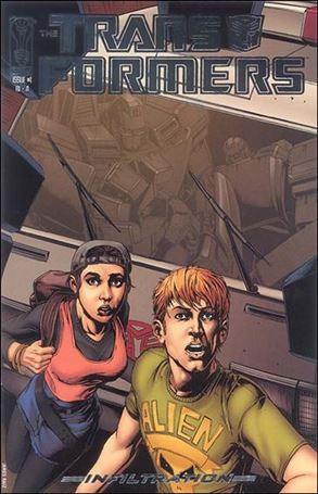 Transformers: Infiltration issue 1-E James Raiz Foil Cover