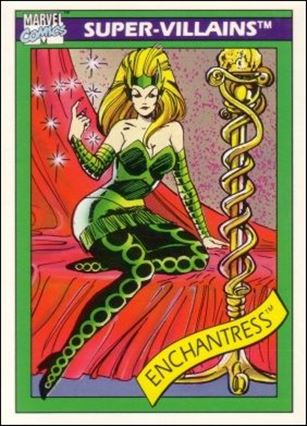 Marvel Universe: Series 1 (Base Set) card 62 Enchantress