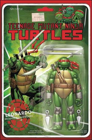 Teenage Mutant Ninja Turtles (2011) issue 52-F Robert Atkins Leonardo Red Blindbox Comics Cover
