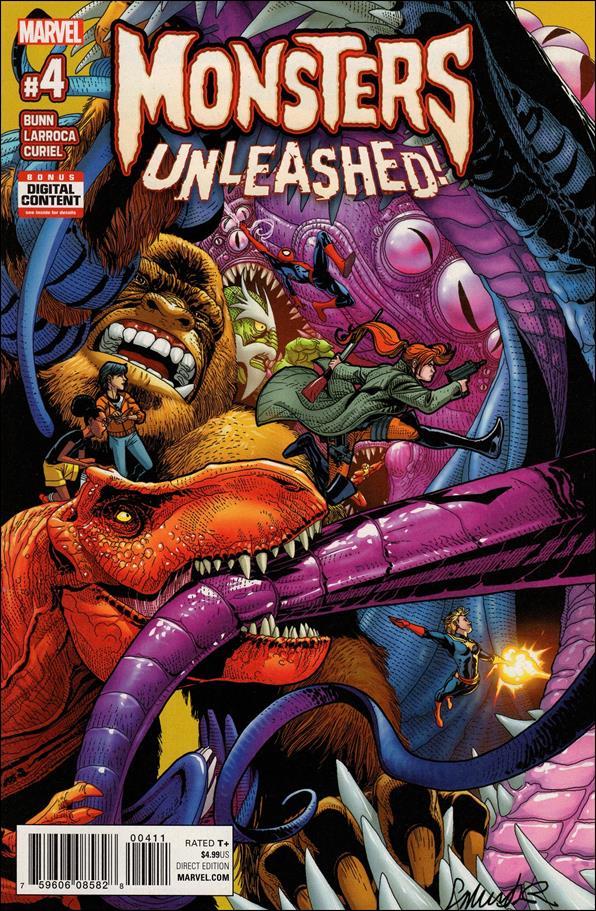Monsters Unleashed (2017/03) issue 4 Salvador Larroca Cover
