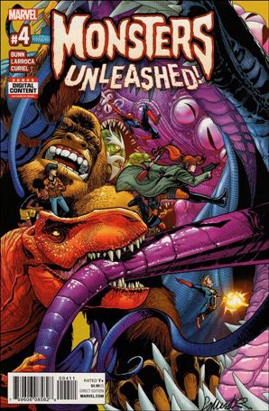Monsters Unleashed (2017/03) issue 4 Salvador Larroca Cover