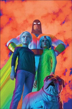 Space Ghost / Jonny Quest: Space Quest issue 1-ZC Mark Spears Orange Virgin 1:20 Cover