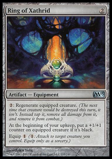 Magic the Gathering: 2013 Core Set (Base Set) card 215 Ring of Xathrid