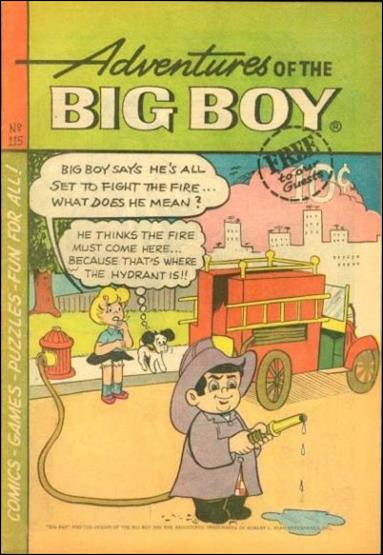 Adventures of the Big Boy issue 115-B West Coast Cover
