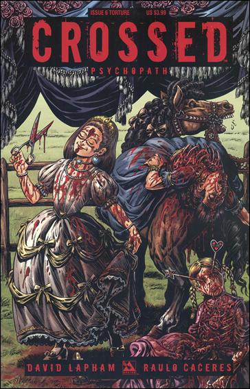Crossed Psychopath issue 6-C Torture Cover