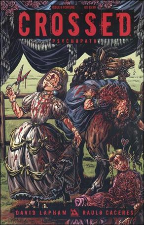Crossed Psychopath issue 6-C Torture Cover