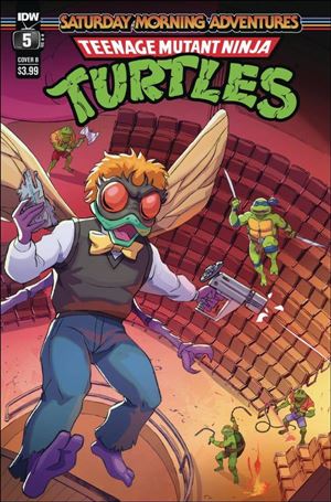 Teenage Mutant Ninja Turtles: Saturday Morning Adventures issue 5-B Dan Schoening Cover