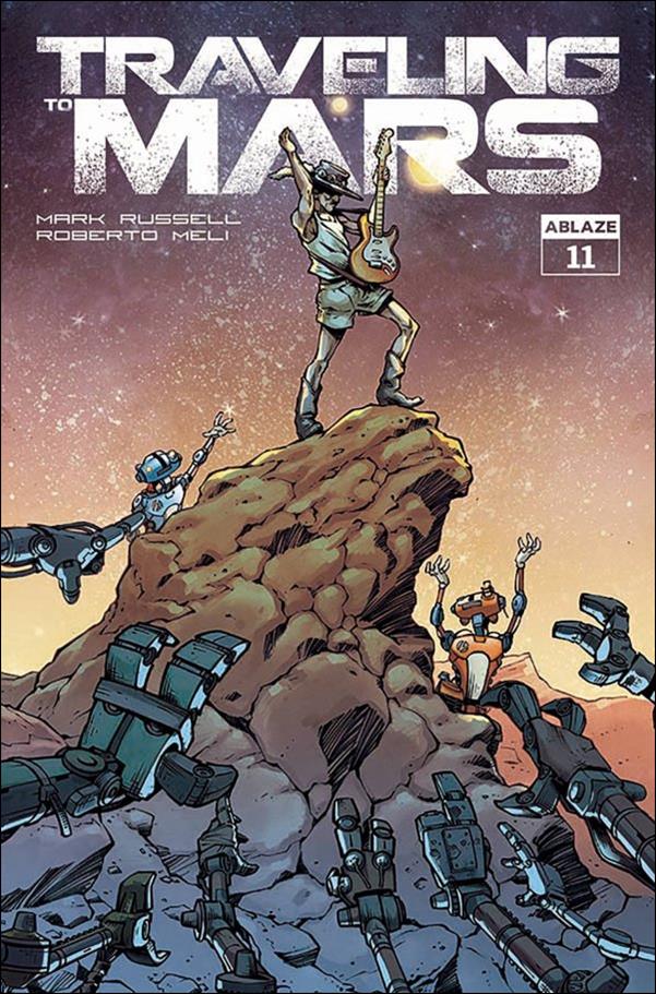 Traveling to Mars issue 11 Roberto Meli Cover