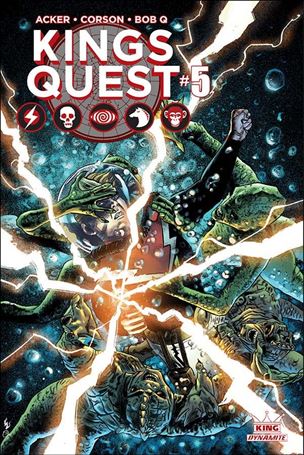 Kings Quest issue 5-C Colton Worley Cover