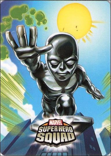 Marvel Super Hero Squad (Base Set) card 27 Silver Surfer