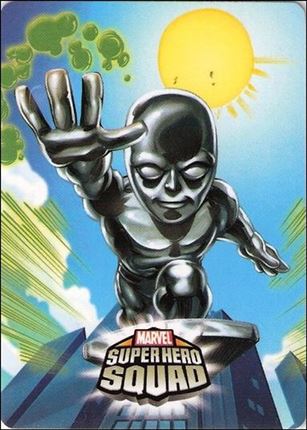 Marvel Super Hero Squad (Base Set) card 27 Silver Surfer
