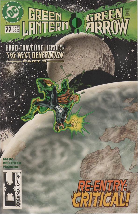 Green Lantern (1990) issue 77-B DC Universe UPC (2nd Printing)