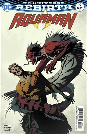 Aquaman (2016) issue 19-B Joshua Middleton Cover