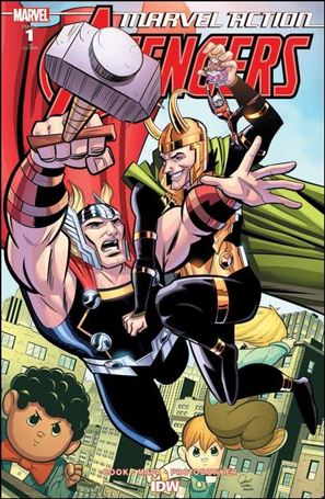 Marvel Action: Avengers (2020) issue 1-B Jacob Edgar 1:10 Cover