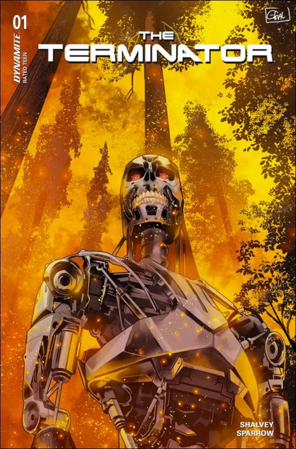Terminator (2024) issue 1-B Edwin Galmon Cardstock Cover