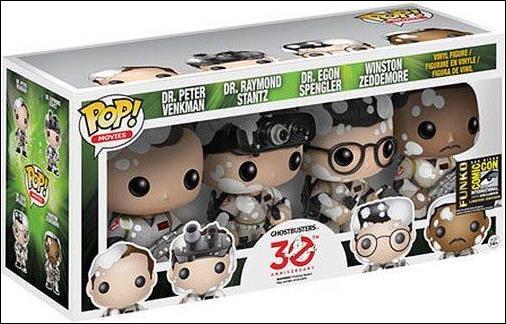 POP! Movies Multi-Packs figure nn3 Marshmallowed Ghostbusters 4 Pack SDCC
