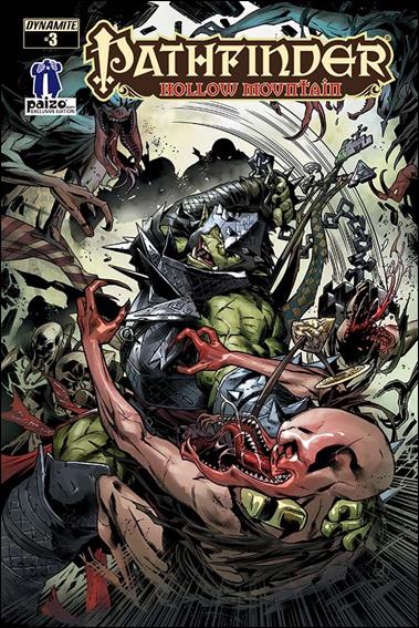 Pathfinder: Hollow Mountain issue 3-E paizo.com Cover
