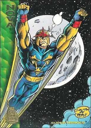 Marvel Universe: Series 5 (Base Set) card 169 Nova