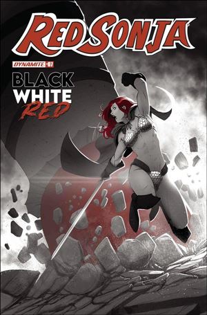 Red Sonja: Black White Red issue 7-C Bob Q Cover