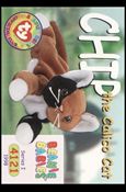 Beanie Babies Series 1 (Base Set) card 60 Chip the Calico Cat